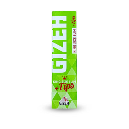 Paquet de feuilles à rouler King Size Slim + Tips Gizeh