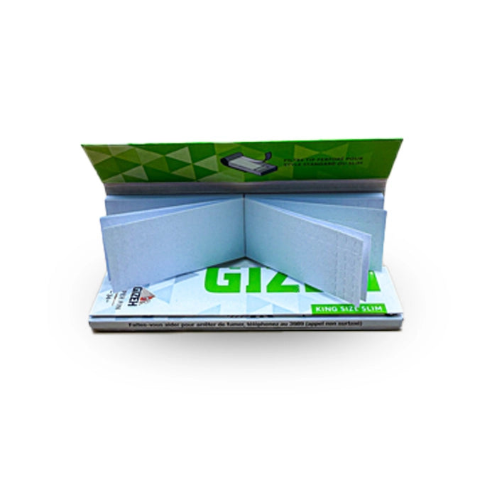 Paquet de feuilles à rouler King Size Slim + Tips Gizeh